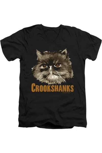 GILDAN HARRY POTTER CROOKSHANKS SHORT SLEEVE ADULT V NECK PREMIUM COTTON TEE / T-SHIRT