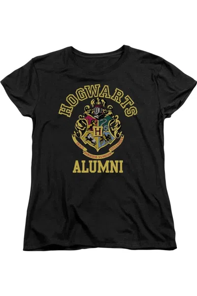 GILDAN HARRY POTTER HOGWARTS ALUMNI SHORT SLEEVE WOMENS TEE / T-SHIRT