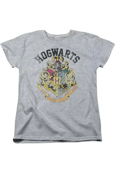 GILDAN HARRY POTTER HOGWARTS CREST SHORT SLEEVE WOMENS TEE / T-SHIRT
