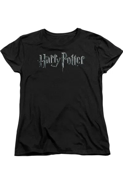 GILDAN HARRY POTTER LOGO SHORT SLEEVE WOMENS TEE / T-SHIRT