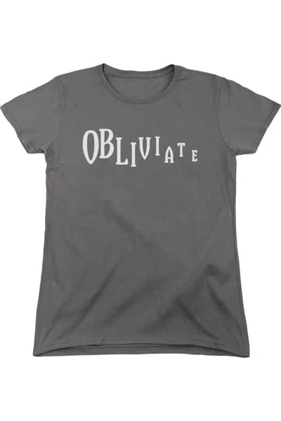 GILDAN HARRY POTTER OBLIVIATE SHORT SLEEVE WOMENS TEE / T-SHIRT