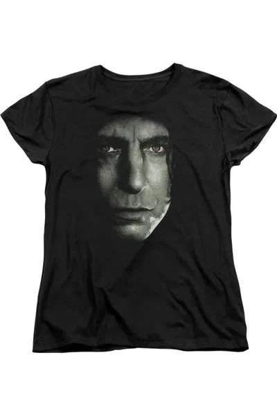 GILDAN HARRY POTTER SNAPE HEAD SHORT SLEEVE WOMENS TEE / T-SHIRT