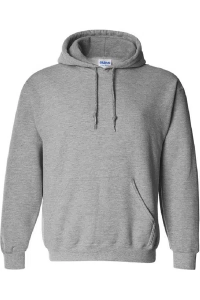 GILDAN HEAVYWEIGHT DRYBLEND ADULT UNISEX HOODED SWEATSHIRT TOP / HOODIE (13 COLOURS)