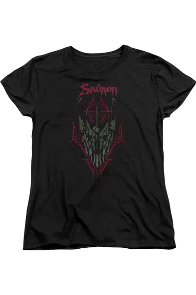 GILDAN HOBBIT EVILS HELM SHORT SLEEVE WOMENS TEE / T-SHIRT