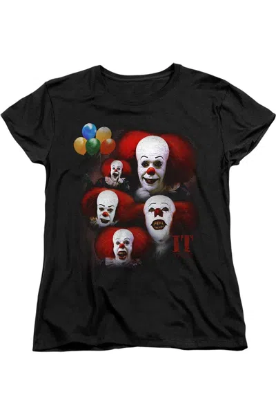 GILDAN IT 1990 MANY FACES OF PENNYWISE SHORT SLEEVE WOMEN´S TEE / T-SHIRT