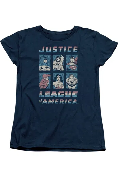 GILDAN JUSTICE LEAGUE OF AMERICA AMERICAN LEAGUE SHORT SLEEVE WOMEN´S TEE / T-SHIRT