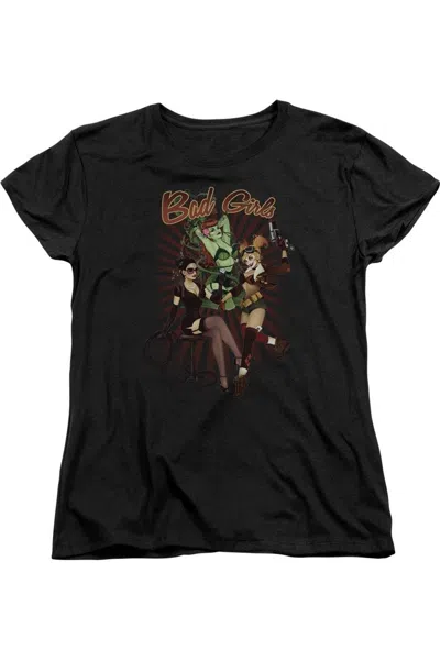 GILDAN JUSTICE LEAGUE OF AMERICA BAD GIRLS SHORT SLEEVE WOMEN´S TEE / T-SHIRT