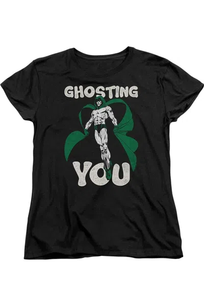 GILDAN JUSTICE LEAGUE OF AMERICA GHOSTING SHORT SLEEVE WOMEN´S TEE / T-SHIRT
