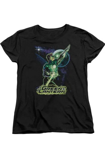 GILDAN JUSTICE LEAGUE OF AMERICA HAL GALAXY SHORT SLEEVE WOMENS TEE / T-SHIRT