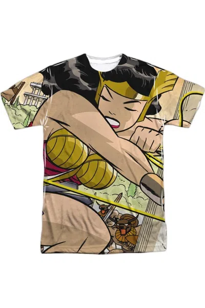 GILDAN JUSTICE LEAGUE OF AMERICA MINOTAUR BATTLE SHORT SLEEVE ADULT POLY CREW TEE / T-SHIRT