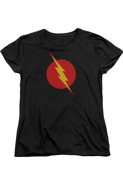 GILDAN JUSTICE LEAGUE OF AMERICA REVERSE FLASH SHORT SLEEVE WOMENS TEE / T-SHIRT