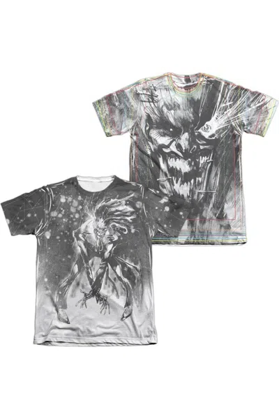 GILDAN JUSTICE LEAGUE OF AMERICA SKETCHY JOKER (FRONT/BACK PRINT) ADULT POLY/COTTON SHORT SLEEVE TEE / T-SH