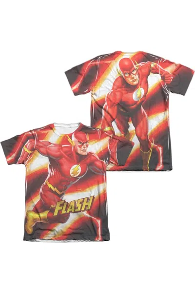 GILDAN JUSTICE LEAGUE OF AMERICA SPEED BOLT (FRONT/BACK PRINT) ADULT POLY/COTTON SHORT SLEEVE TEE / T-SHIRT