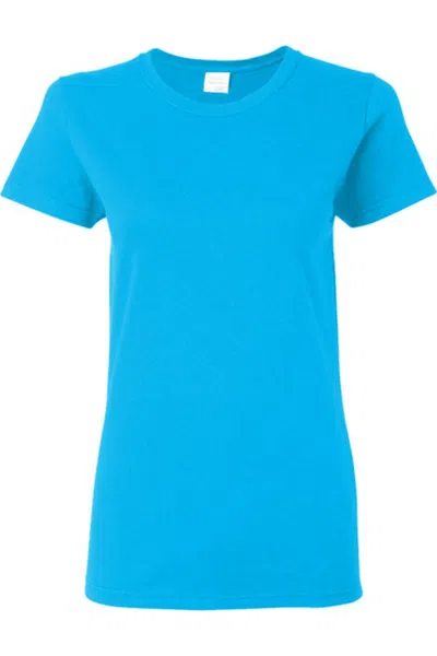 GILDAN LADIES/WOMENS HEAVY COTTON MISSY FIT SHORT SLEEVE T-SHIRT
