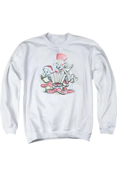 GILDAN LOONEY TUNES HOLIDAY SKETCH ADULT CREWNECK SWEATSHIRT