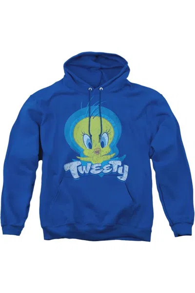 GILDAN LOONEY TUNES TWEETY SWIRL ADULT PULL OVER HOODIE / HOODED SWEATSHIRT