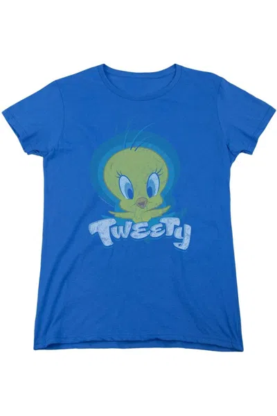 GILDAN LOONEY TUNES TWEETY SWIRL SHORT SLEEVE WOMENS TEE / T-SHIRT