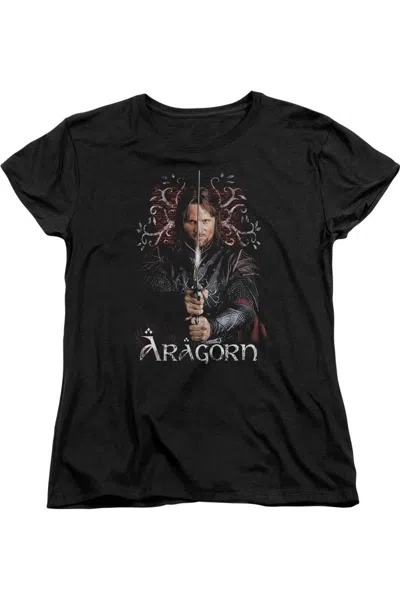 GILDAN LORD OF THE RINGS ARAGORN SHORT SLEEVE WOMENS TEE / T-SHIRT