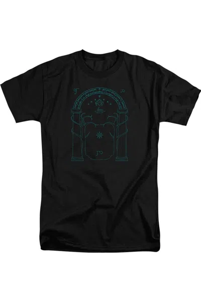 GILDAN LORD OF THE RINGS DOORS OF DURIN SHORT SLEEVE ADULT TALL TEE / T-SHIRT
