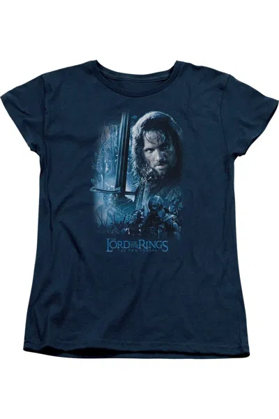 GILDAN LORD OF THE RINGS KING IN THE MAKING SHORT SLEEVE WOMENS TEE / T-SHIRT