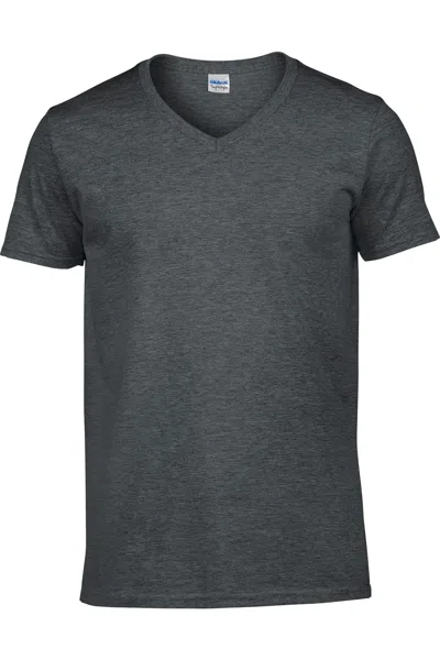 GILDAN MENS SOFT STYLE V-NECK SHORT SLEEVE T-SHIRT