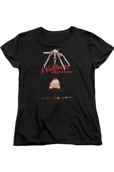 GILDAN NIGHTMARE ON ELM STREET ALTERNATE POSTER SHORT SLEEVE WOMENS TEE / T-SHIRT