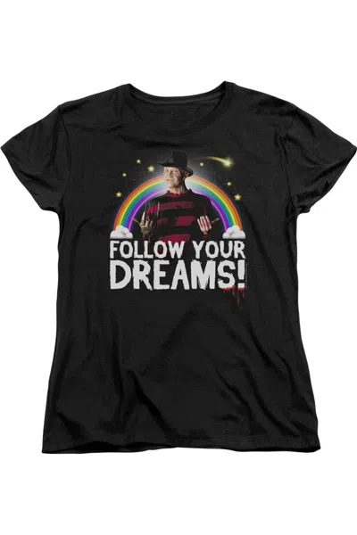 GILDAN NIGHTMARE ON ELM STREET FOLLOW YOUR DREAMS SHORT SLEEVE WOMEN´S T-SHIRT