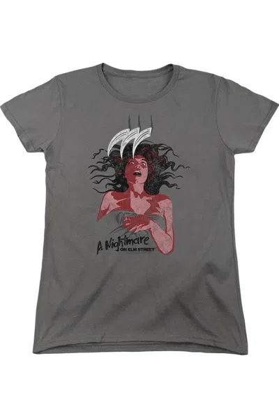 GILDAN NIGHTMARE ON ELM STREET ILLUSTRATED EUROPEAN POSTER SHORT SLEEVE WOMEN´S TEE / T-SHIRT