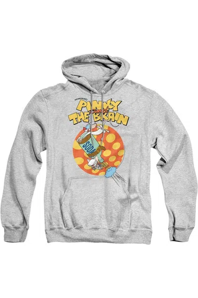 GILDAN PINKY AND THE BRAIN SODA ADULT PULL OVER HOODIE / HOODED SWEATSHIRT