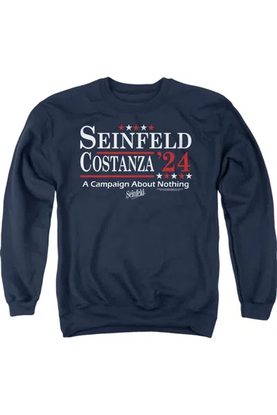 GILDAN SEINFELD ELECTION TEE / T-SHIRT ADULT CREWNECK SWEATSHIRT