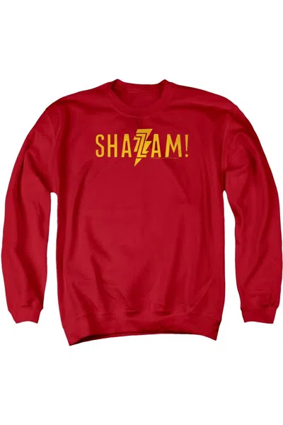 GILDAN SHAZAM MOVIE FLAT LOGO ADULT CREWNECK SWEATSHIRT