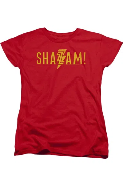 GILDAN SHAZAM MOVIE FLAT LOGO SHORT SLEEVE WOMEN´S TEE / T-SHIRT