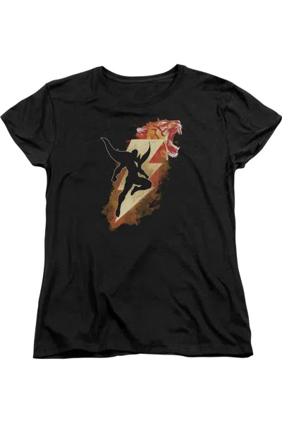 GILDAN SHAZAM MOVIE TIGER BOLT SHORT SLEEVE WOMEN´S TEE / T-SHIRT