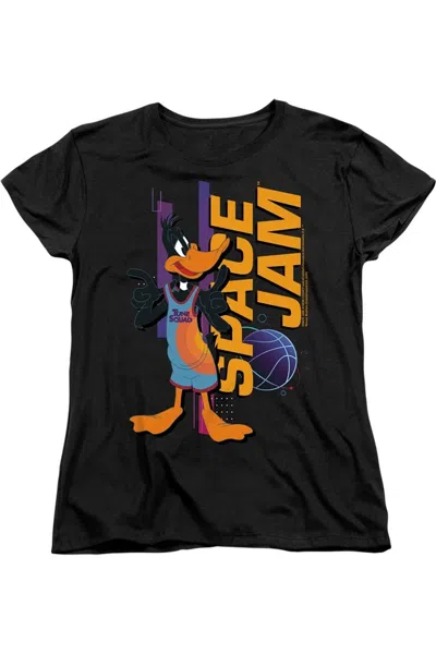 GILDAN SPACE JAM 2 DAFFY STANDING SHORT SLEEVE WOMEN´S TEE / T-SHIRT