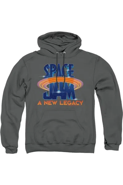 GILDAN SPACE JAM 2 SPACE JAM 2 LOGO ADULT PULL OVER HOODIE / HOODED SWEATSHIRT