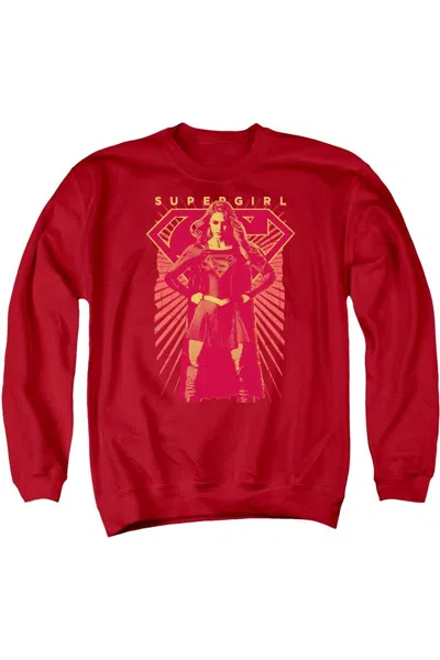 GILDAN SUPERGIRL READY SET ADULT CREWNECK SWEATSHIRT
