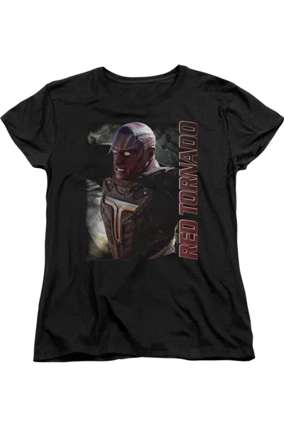 GILDAN SUPERGIRL RED TORNADO SHORT SLEEVE WOMEN´S TEE / T-SHIRT