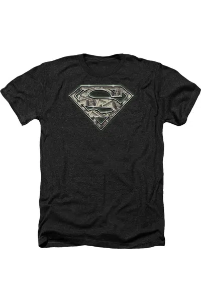 GILDAN SUPERMAN ALL ABOUT THE BENJAMINS ADULT HEATHER TEE / T-SHIRT