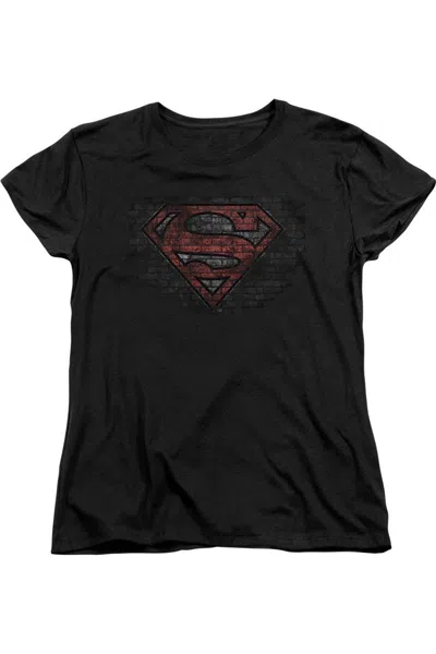 GILDAN SUPERMAN BRICK S SHORT SLEEVE WOMENS TEE / T-SHIRT