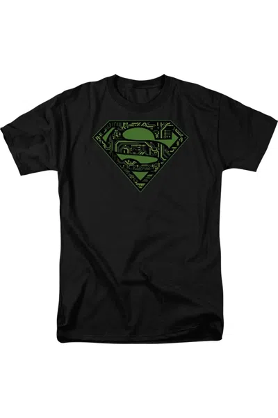 GILDAN SUPERMAN CIRCUITS SHIELD SHORT SLEEVE ADULT TEE / T-SHIRT