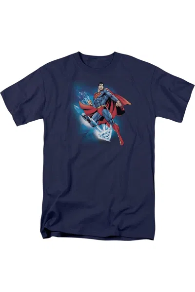GILDAN SUPERMAN CRYSTALLIZE SHORT SLEEVE ADULT TEE / T-SHIRT