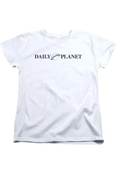 GILDAN SUPERMAN DAILY PLANET LOGO SHORT SLEEVE WOMENS TEE / T-SHIRT