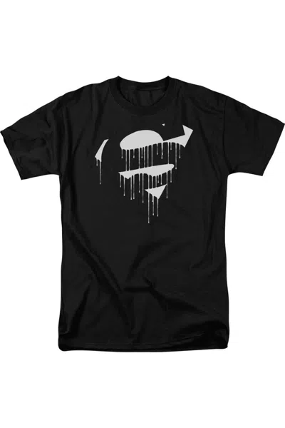 GILDAN SUPERMAN DRIPPING SHIELD SHORT SLEEVE ADULT TEE / T-SHIRT