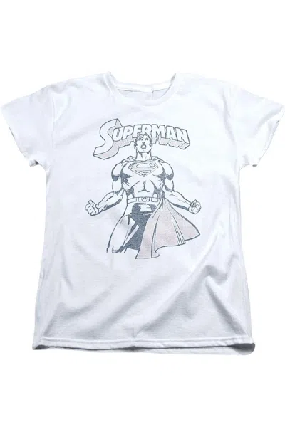 GILDAN SUPERMAN GET SOME SHORT SLEEVE WOMENS TEE / T-SHIRT