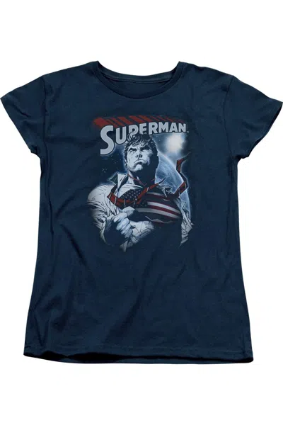 GILDAN SUPERMAN HONOR AND PROTECT SHORT SLEEVE WOMEN´S TEE / T-SHIRT