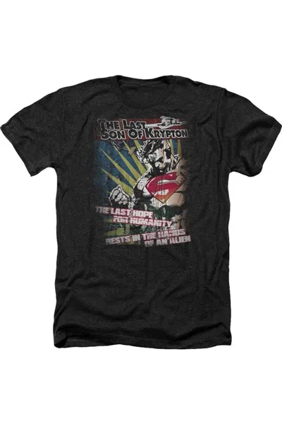 GILDAN SUPERMAN LAST HOPE ADULT HEATHER TEE / T-SHIRT