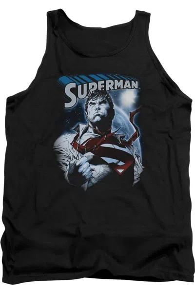 GILDAN SUPERMAN PROTECT EARTH ADULT TANK TOP