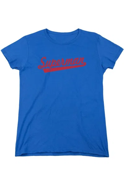 GILDAN SUPERMAN S TAIL SHORT SLEEVE WOMENS TEE / T-SHIRT