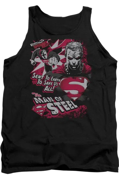 GILDAN SUPERMAN SAVE US ALL ADULT TANK TOP