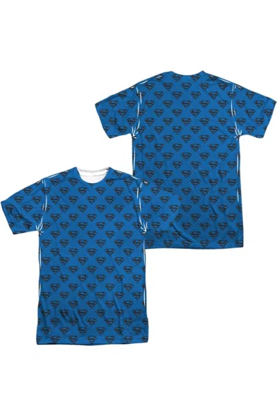 GILDAN SUPERMAN SHIELDS COVERAGE SHORT SLEEVE ADULT POLY CREW TEE / T-SHIRT